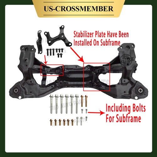 Front subframe back - subframe, beam